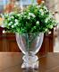 Lalique Grand Vase En Cristal 9.5 Ducs Grand, Mint, Signée, Magnifique, Authentique