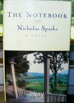 Le Cahier De Nicholas Sparks (1996) Sc. J'ai Un Dj. Première Impression. Signé. Près De Fine+