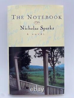Le Carnet De Nicholas Sparks Signé Première Édition Quatrième Impression Hcdj