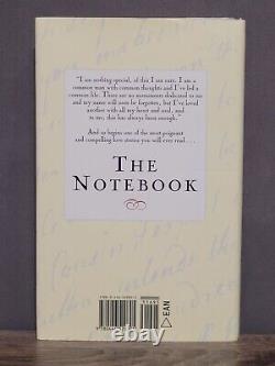 Le Carnet De Notes De Nicholas Sparks Signé/autographie Avec Aucune Inscription