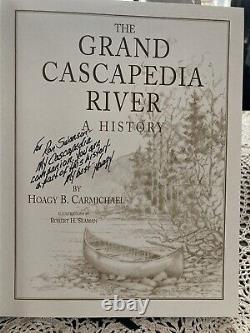 Le Grand Cascapedia River A Histoire, Pêche À La Mouche Carmichael Vol 1 Livre Signé