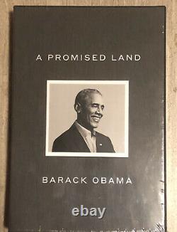 Le Président Barack Obama Autographié Livre Un Land Promis Edition Deluxe Scellé