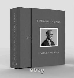 Le Président Barack Obama Un Pays Promis De Luxe Edition Signée Livre Seled Box Nouveau