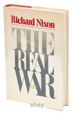 Le Président De La Vraie Guerre Richard Nixon A Signé Le Livre Autographié De La Première Édition