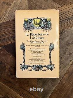 'Le Répertoire de la Cuisine (Édition de luxe DOUBLE SIGNÉE 1967)'