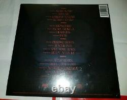 Le Weeknd After Hours Deluxe Lp Vinyl Record Autosigné Avec Red Splatter Vinyle