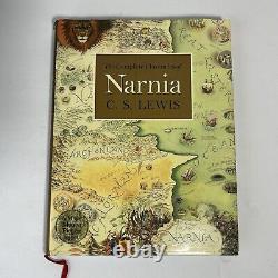Les Chroniques Complètes De Narnia Couverture Rigide Cs Lewis Signé Par Douglas Gresham