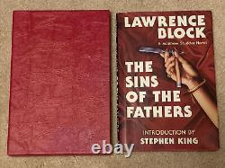 Les Sins Des Fatiers Signé Par Stephen King & Lawrence Block Deluxe Edition