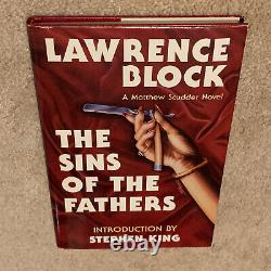 Les Sins Des Fatiers Signé Par Stephen King & Lawrence Block Deluxe Edition