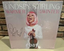 Lindsey Stirling - Warmer in the Winter édition Deluxe en vinyle LP AUTOGRAPHIÉ SIGNÉ
