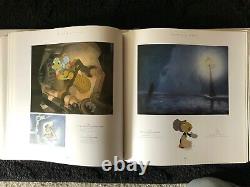 Livre Disney Pinocchio de Pierre Lambert 1997, relié et signé par 8 animateurs