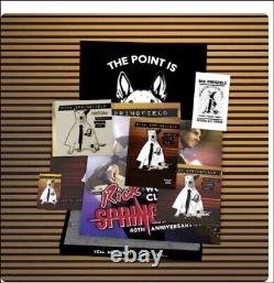 Lot de 4 Rick Springfield Working Class Dog Deluxe Box CD livre DVD vinyl+ signé