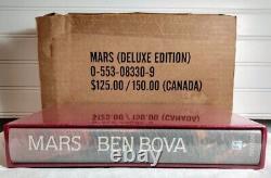 Mars (deluxe Limited Edition) Ben Bova, 1992, Signée, Numérotée, Mallette, Nouveau