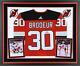 Martin Brodeur New Jersey Devils Deluxe Frmd Signé Red Adidas Authentic Jersey