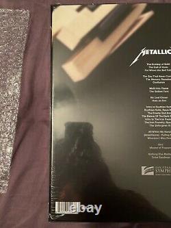 Metallica S & M2 Super Deluxe Box Set Limité À 500. Feuilles Signées Par La Bande Sealed