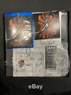 Metallica S & M2 Super Deluxe Box Set Withband 500 Signée Limitée Autographes