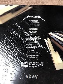 Metallica S&M2 Super Deluxe Édition Limitée 1/500 Partition Signée Met Club