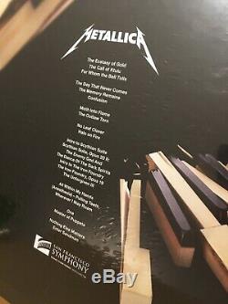Metallica S & M2 Super Deluxe Lp Vinyle Box Set Ltd À 500 Signé Par Bande Sealed