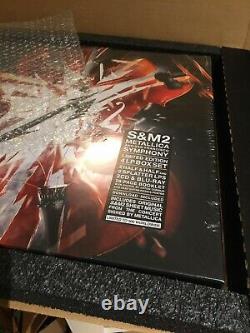 Metallica S&m2 Super Deluxe Lp Vinyl Box Set Ltd. À 500 Signés Par Bande Scellée