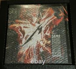Metallica S&m2 Super Deluxe Set De Boîte Signé Liste X4 Toujours Scellé Parfait