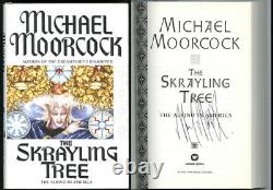 Michael Moorcock Signé Autographe L'arbre Skrayling Hc 1ère Édition 1ère Pr Mint