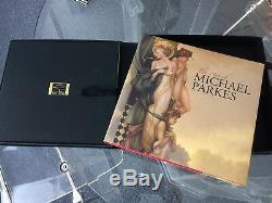 Michael Parkes Deluxe Edition Livre Ex Libris Stone Lithograph Avec Coa