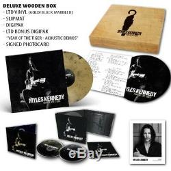 Myles Kennedy Year Of The Tiger Limitée Ed Deluxe Coffret En Bois Signe Vinyl CD