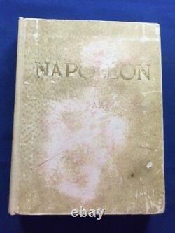 Napoléon Par Sacha Guitry Deluxe Ed. Signé Par Les Membres Castes