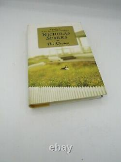 Nicholas Sparks Signed The Choice Hc 1st Ed 1st Print Autographed