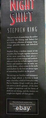 Night Shift Deluxe Artist Edition Par Stephen King- Signé Numbered Limited