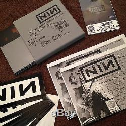 Nine Inch Nails Signé Et Tout Ce Qui Aurait Pu Être Deluxe CD