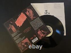 Nouveau 7 Secondes L'équipage Signé Livre Deluxe Vinyl Lp Affiche D'enregistrement Autographe Punk
