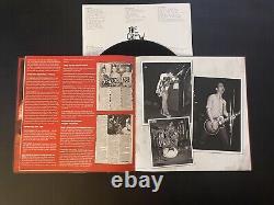 Nouveau 7 Secondes L'équipage Signé Livre Deluxe Vinyl Lp Affiche D'enregistrement Autographe Punk