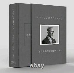 Nouveau Barack Obama A Promised Land Deluxe Signed Edition Gratuit Le Même Jour D’expédition