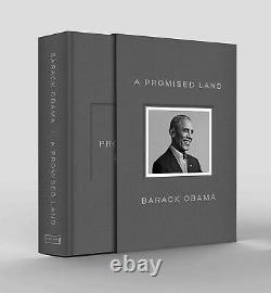 Nouveau Barack Obama A Promised Land Deluxe Signed Edition Gratuit Le Même Jour D’expédition