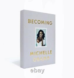 Nouveau Deluxe Becoming Signed Edition Par Michelle Obama 2019 / Relié
