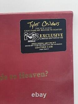 Nouveau Tyler Childers, puis-je emmener mes chiens au paradis ? Pops Leather Vinyle LP signé.