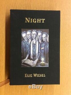 Nuit Signé Par Elie Wiesel Easton Press Limited Edition De Luxe