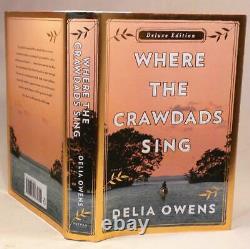 Où Les Crawads Sing, Delia Owens, Signé, Édition Deluxe, 1ère/1ère