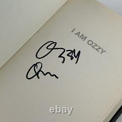 Ozzy Osbourne Je suis Ozzy Livre relié 1ère édition Signé Black Sabbath Autographié