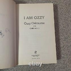 Ozzy Osbourne SIGNÉ Par I am Ozzy HC Livre 1ère Éd AUTOGRAPHIÉ Droits d'auteur © 2009