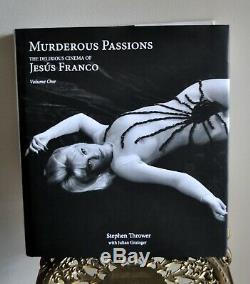 Passions Jesus Franco Meurtrier Stephen Thrower Signé Deluxe Ed 1/300 7 Vinyle