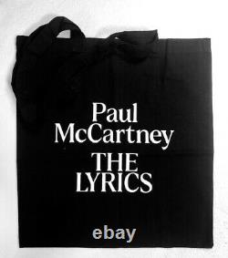 Paul Mccartney A Signé The Lyrics Book Deluxe Edition Limitée 57/175 Rare! C'est Pas Vrai.