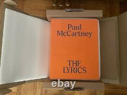 Paul Mccartney Signé Les Lyrics 1956 À L'actuelle Deluxe Autographied Limited