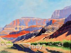 Peinture Originale De Grand Canyon Arizona Southwestern Desert Landscape Art