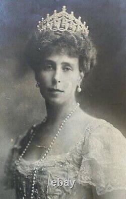 'Photo dédicacée de l'Impératrice russe Grand-Duchesse Kirill Romanov Victoria Melita'