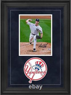 Photographie encadrée de luxe signée 8x10 de Gerrit Cole des Yankees