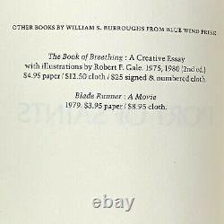 Port Des Saints De William S. Burroughs Signé Édition En Boîte Numérotée 17/200