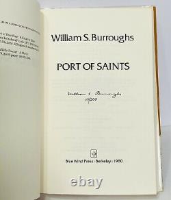 Port Des Saints De William S. Burroughs Signé Édition En Boîte Numérotée 17/200