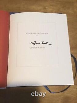 Portraits De Courage Deluxe Edition Signée George W Bush